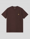 CAMISETA CARHARTT WIP  CHASE TEE     PALISANDER