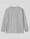 CAMISETA CARHARTT WIP  CHASE LS TEE  GREY HEATHER