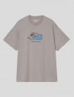 CAMISETA CARHARTT WIP  ICE FISHING TEE  SHADY GREY