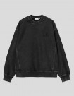 SUDADERA CARHARTT WIP  LAMBERT SWEAT  BLACK MOON WASH