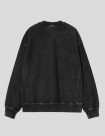 SUDADERA CARHARTT WIP  LAMBERT SWEAT  BLACK MOON WASH