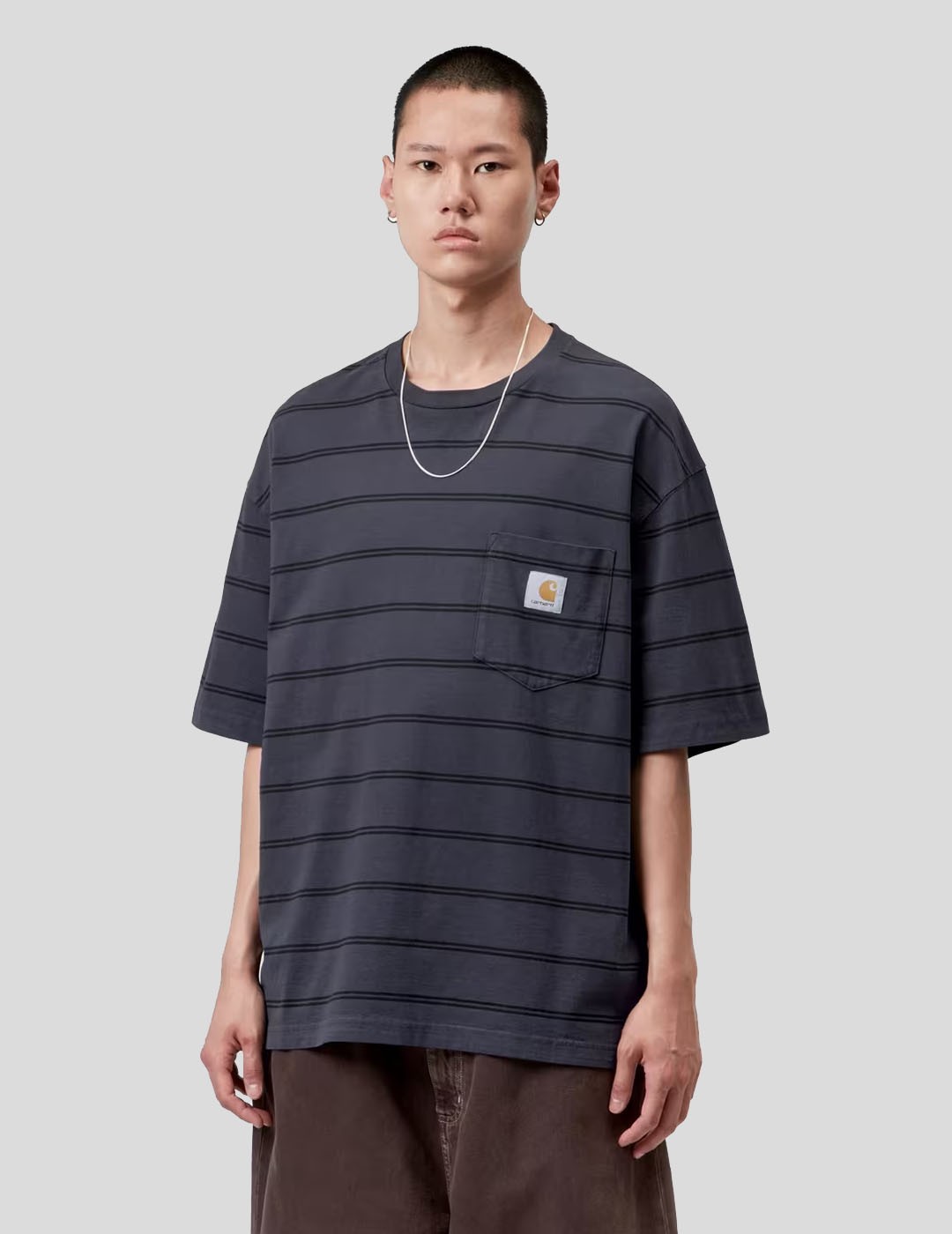 CAMISETA CARHARTT WIP  CARDONA POCKET SS TEE  DARK NAVY