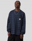 CAMISETA CARHARTT WIP  CARDONA POCKET LS TEE  DARK NAVY