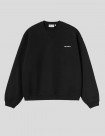 SUDADERA CARHARTT WIP  EBBERT SWEATSHIRT  BLACK-WHITE