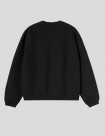 SUDADERA CARHARTT WIP  EBBERT SWEATSHIRT  BLACK-WHITE
