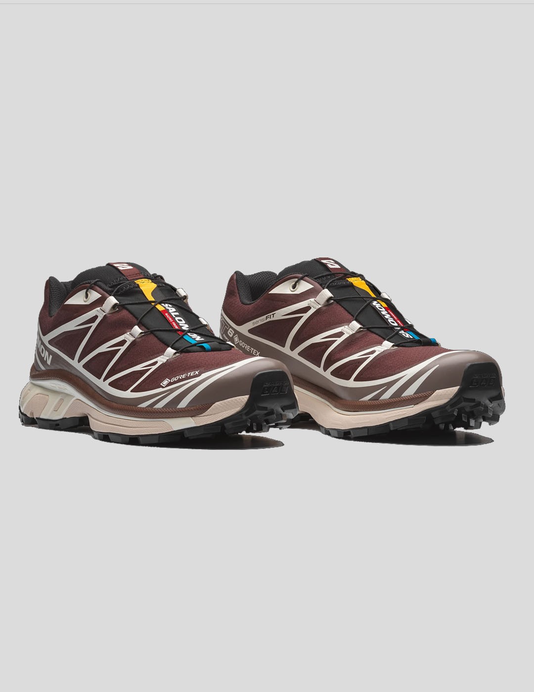 ZAPATILLAS SALOMON XT-6  GORETEX BITTER CHOCOLATE-IRON-VANILLA