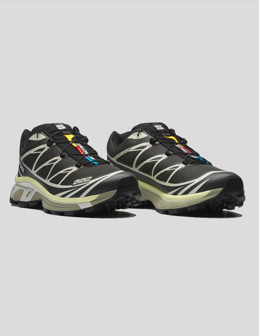 ZAPATILLAS SALOMON XT-6   PEAT ICICLE-LIME CREAM