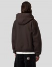SUDADERA CARHARTT WIP  HOODED EBBERT JACKET  TOBACCO