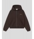 SUDADERA CARHARTT WIP  HOODED EBBERT JACKET  TOBACCO