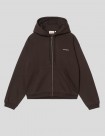 SUDADERA CARHARTT WIP  HOODED EBBERT JACKET  TOBACCO