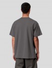 CAMISETA CARHARTT WIP  AMERICAN SCRIPT TEE  GRAPHITE