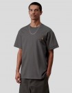 CAMISETA CARHARTT WIP  AMERICAN SCRIPT TEE  GRAPHITE