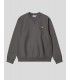 SUDADERA CARHARTT WIP  AMERICAN SCRIPT SWEATSHIRT  GRAPHITE