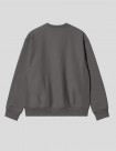 SUDADERA CARHARTT WIP  AMERICAN SCRIPT SWEATSHIRT  GRAPHITE