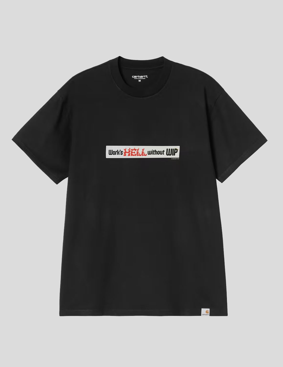 CAMISETA CARHARTT WIP  BUMPER TEE  BLACK