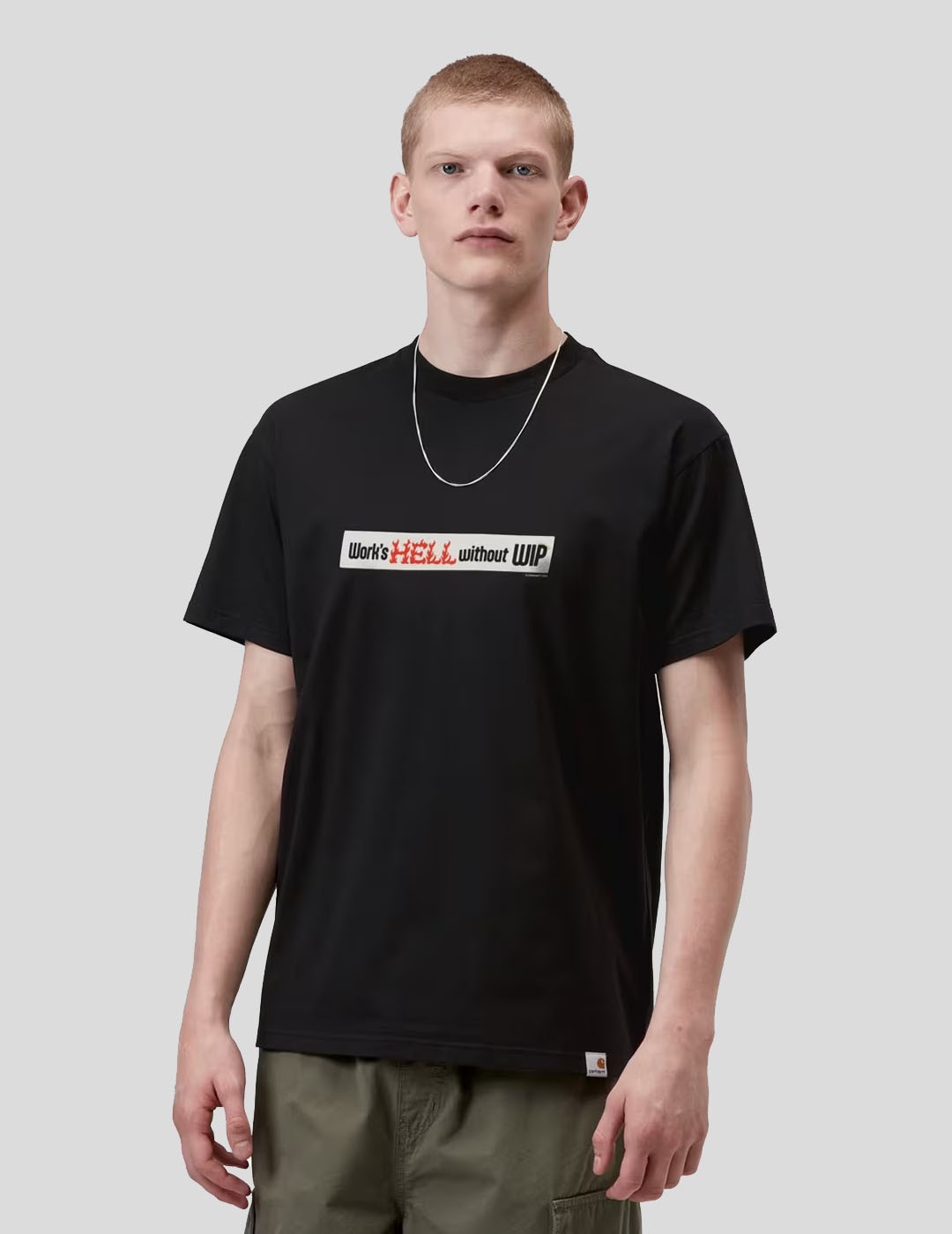 CAMISETA CARHARTT WIP  BUMPER TEE  BLACK