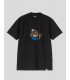 CAMISETA CARHARTT WIP  SLINGSHOT TEE  BLACK