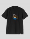 CAMISETA CARHARTT WIP  SLINGSHOT TEE  BLACK