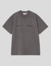 CAMISETA CARHARTT WIP  BOXED TEE  SOOT GARMENT DYED