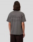 CAMISETA CARHARTT WIP  BOXED TEE  SOOT GARMENT DYED