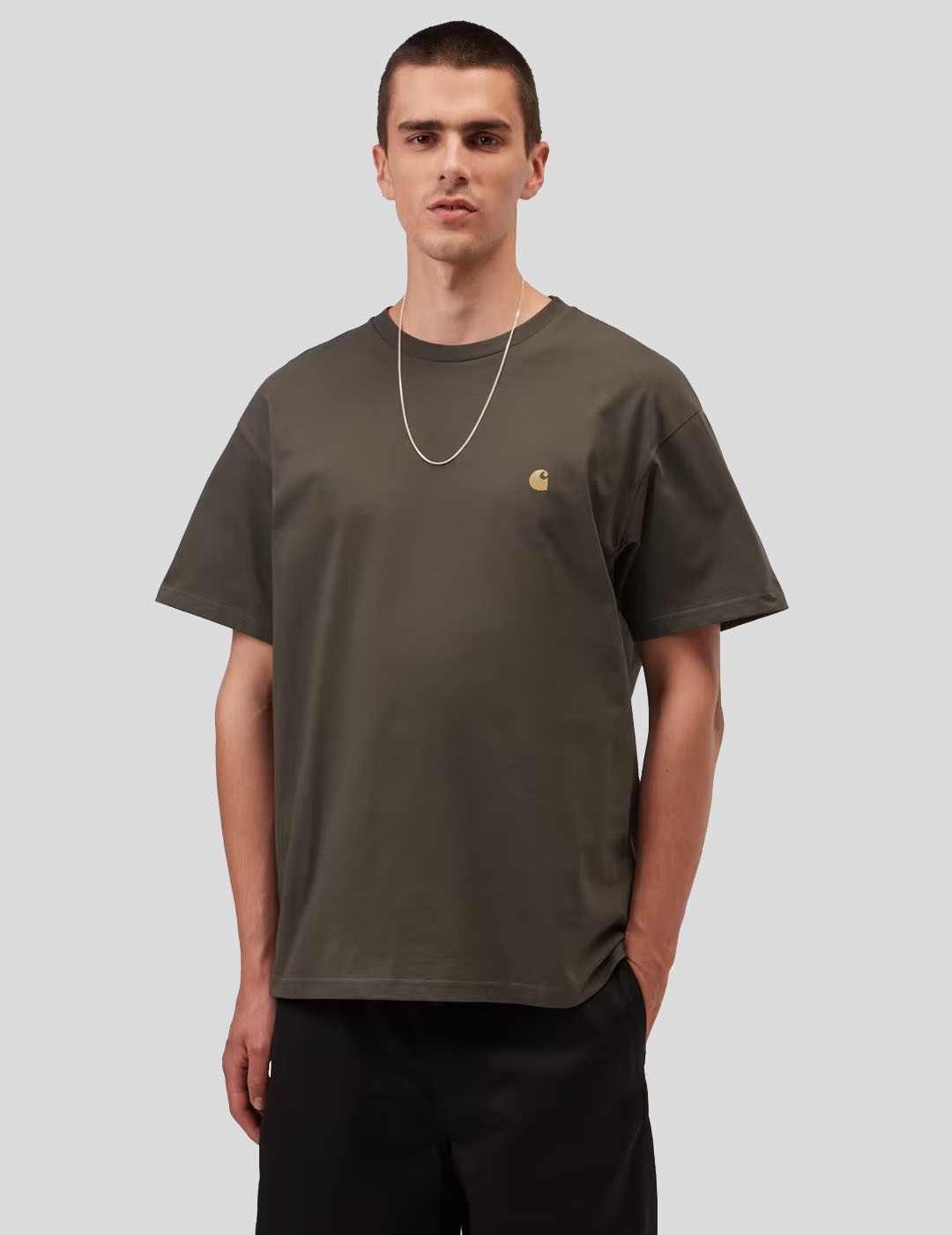 CAMISETA CARHARTT WIP  CHASE TEE     SHUNGITE