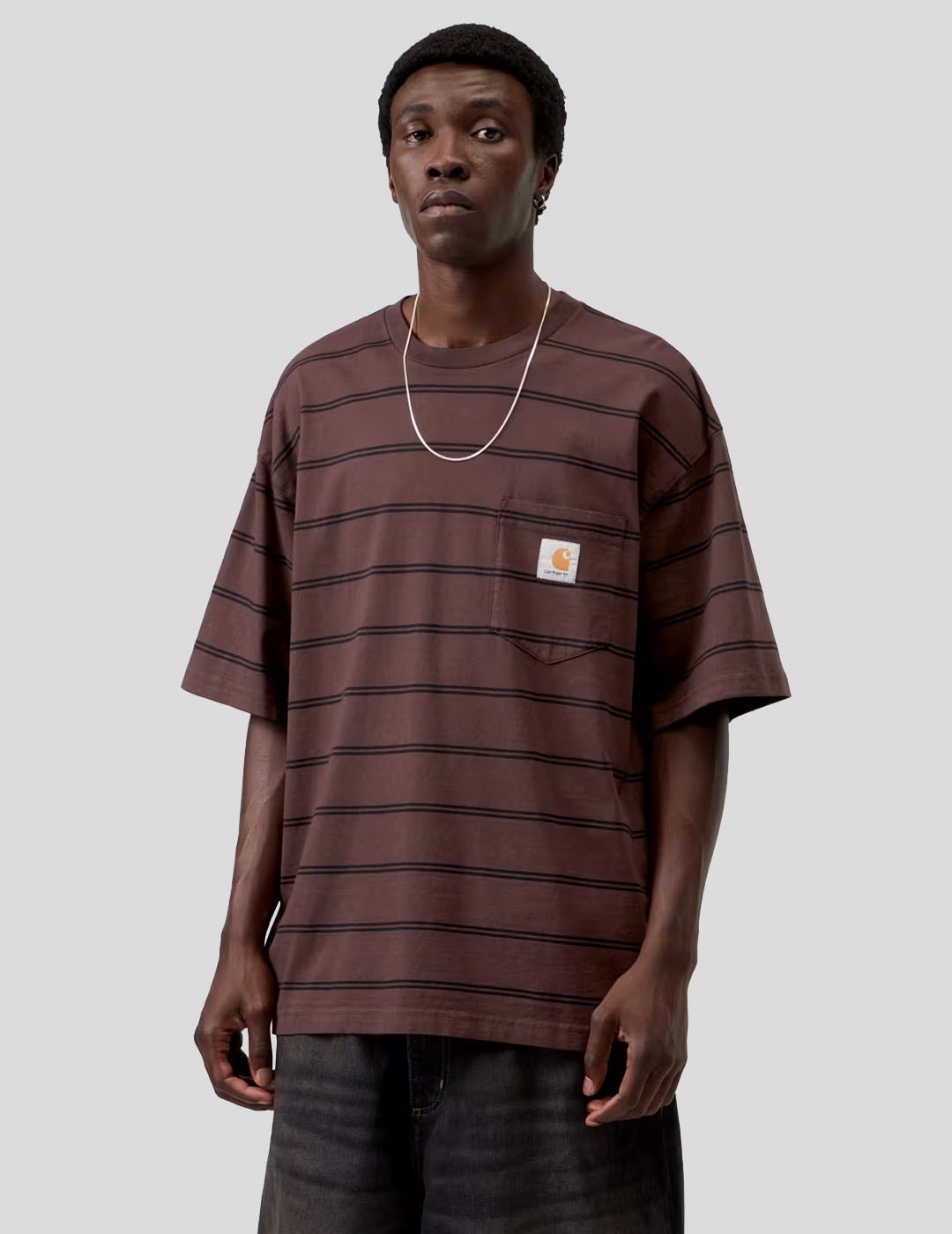 CAMISETA CARHARTT WIP  CARDONA POCKET SS TEE  PALISANDER