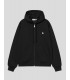 SUDADERA CARHARTT WIP  HOODED MACK JACKET  BLACK-WAX
