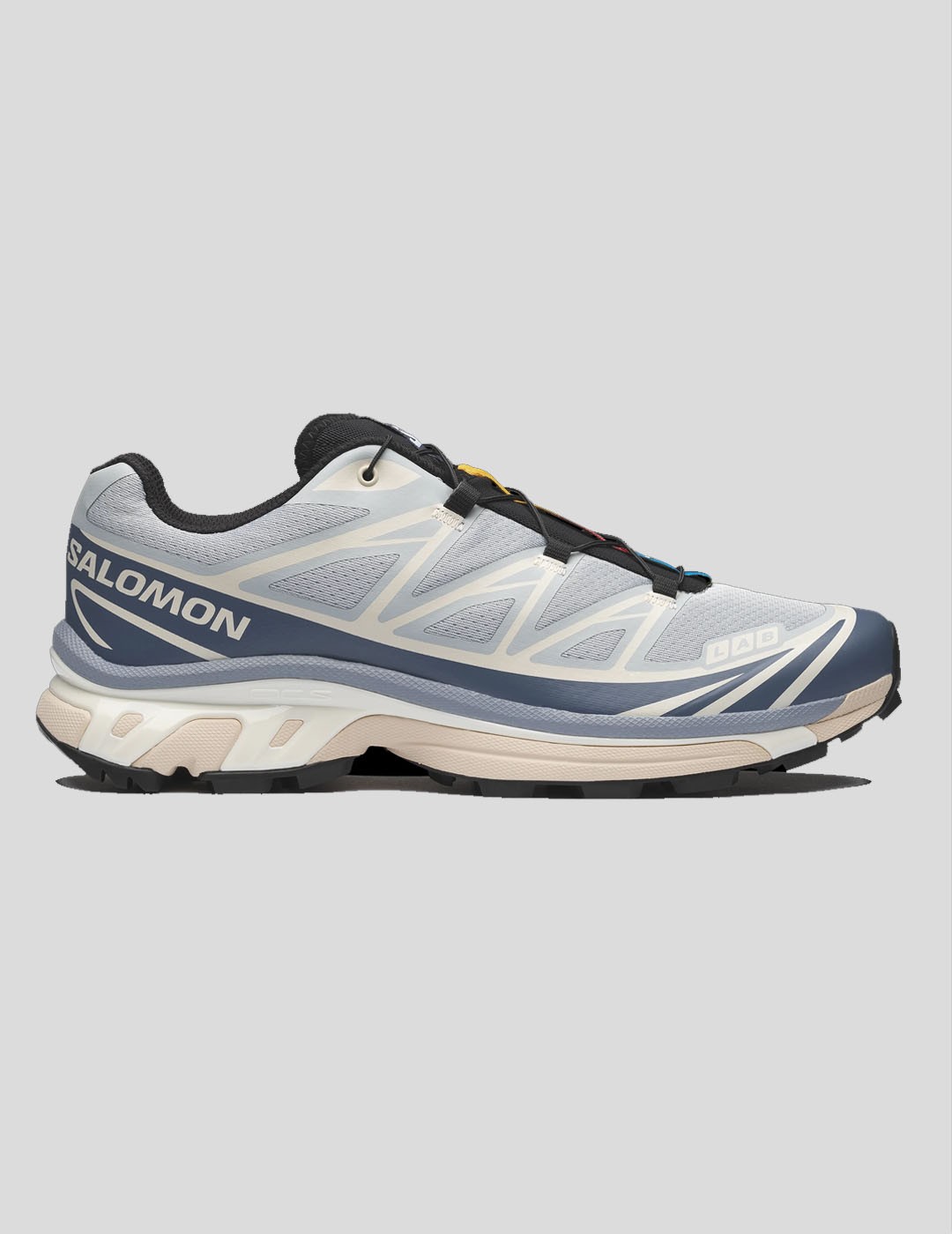ZAPATILLAS SALOMON XT-6   PEARL BLUE-GRISAILLE-VANILLA ICE