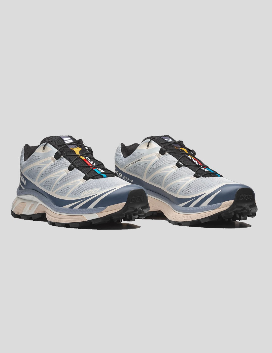 ZAPATILLAS SALOMON XT-6   PEARL BLUE-GRISAILLE-VANILLA ICE