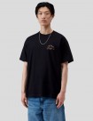 CAMISETA CARHARTT WIP  ARCH SCRIPT TEE  BLACK-H BROWN