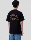 CAMISETA CARHARTT WIP  ARCH SCRIPT TEE  BLACK-H BROWN