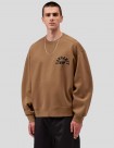 SUDADERA CARHARTT WIP  ARCH SCRIPT SWEATSHIRT  H BROWN-BLACK
