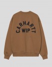 SUDADERA CARHARTT WIP  ARCH SCRIPT SWEATSHIRT  H BROWN-BLACK
