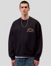 SUDADERA CARHARTT WIP  ARCH SCRIPT SWEATSHIRT  BLACK-H BROWN