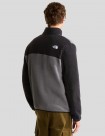 CHAQUETA THE NORTH FACE YUMIORI FULL ZIP POLAR  SMOKED PEARL-TNF BLACK
