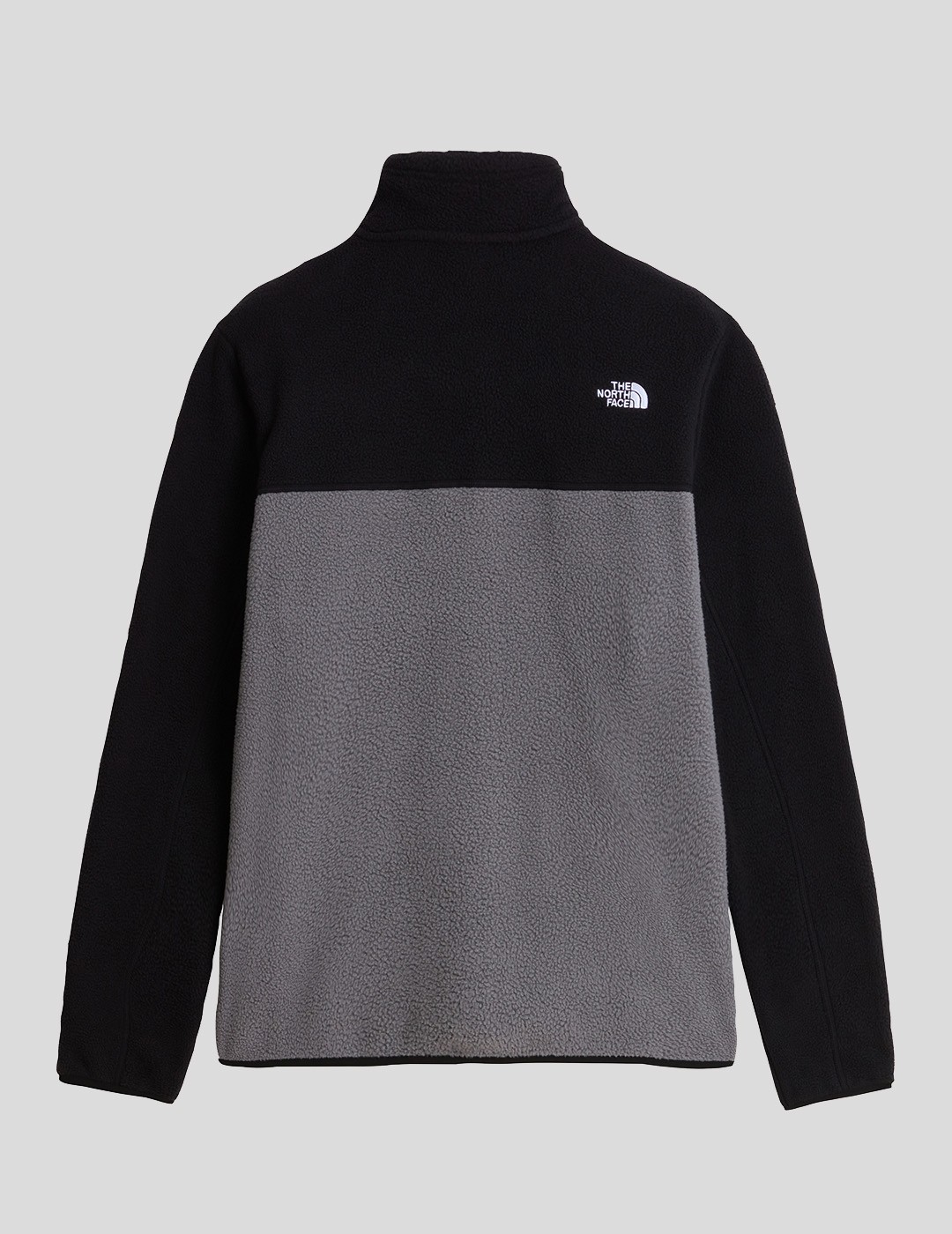 CHAQUETA THE NORTH FACE YUMIORI FULL ZIP POLAR  SMOKED PEARL-TNF BLACK