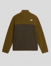 CHAQUETA THE NORTH FACE YUMIORI 1-4 ZIP POLAR   NEW TAUPE GREEN