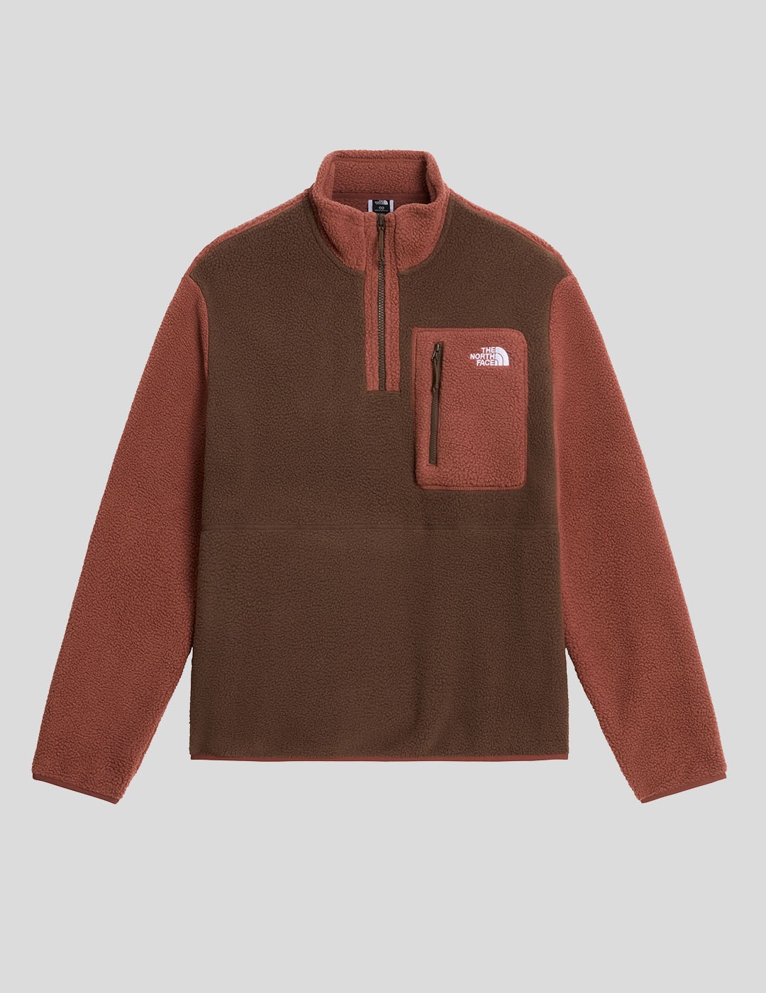 CHAQUETA THE NORTH FACE YUMIORI 1-4 ZIP POLAR   SMOKEY BROWN-COOPER SILT
