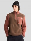 CHAQUETA THE NORTH FACE YUMIORI 1-4 ZIP POLAR   SMOKEY BROWN-COOPER SILT
