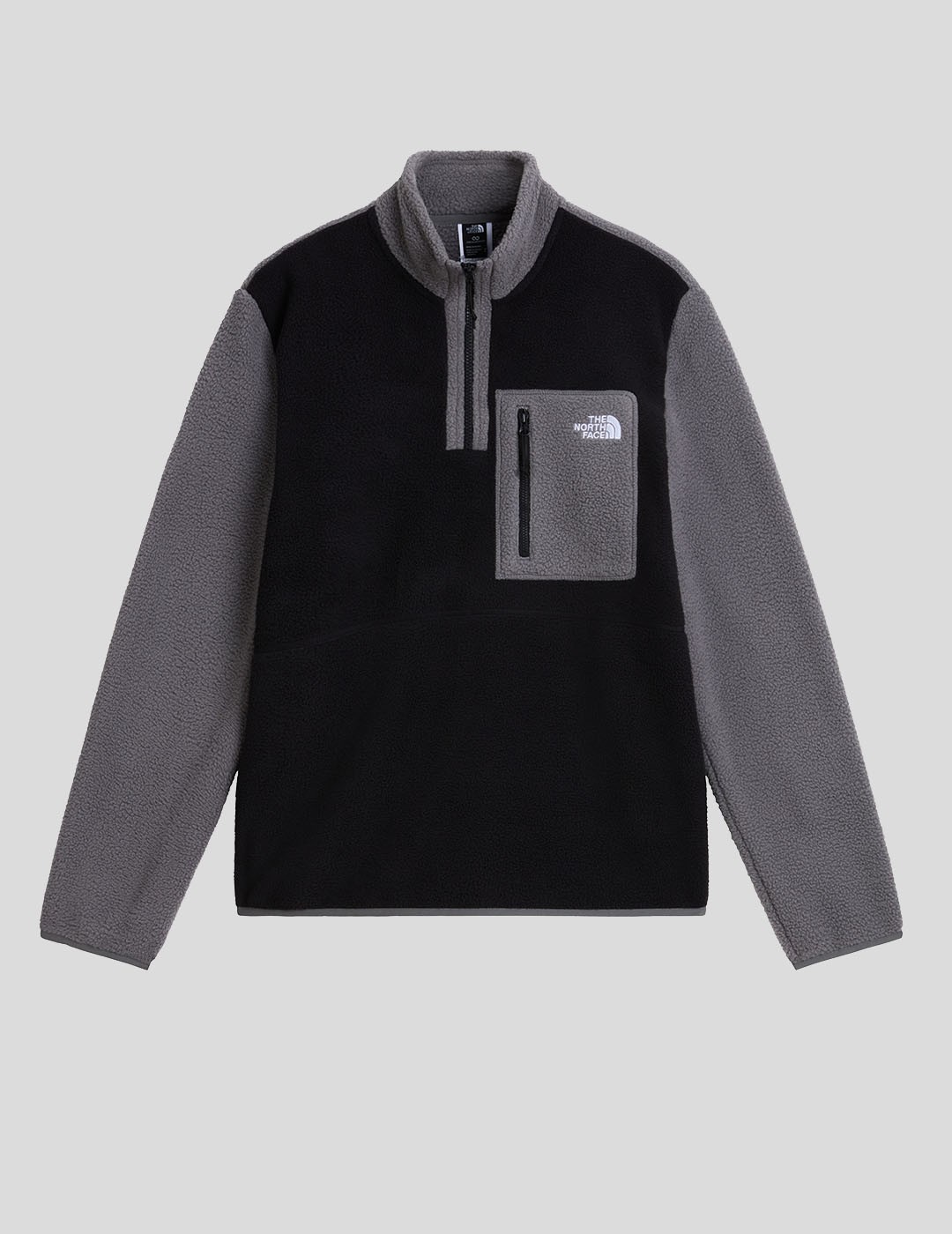 CHAQUETA THE NORTH FACE YUMIORI 1-4 ZIP POLAR   TNF BLACK-SMOKED PEARL