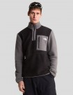CHAQUETA THE NORTH FACE YUMIORI 1-4 ZIP POLAR   TNF BLACK-SMOKED PEARL