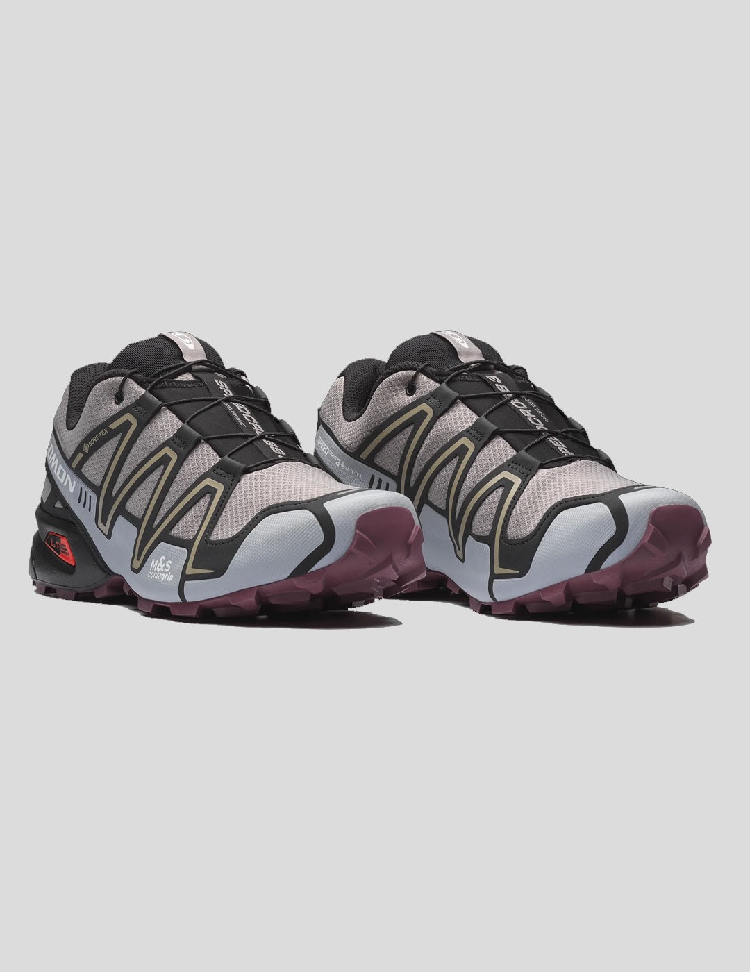 ZAPATILLAS SALOMON SPEEDCROSS 3 GORETEX CLOUDBURST-PEARL BLUE-BLACK