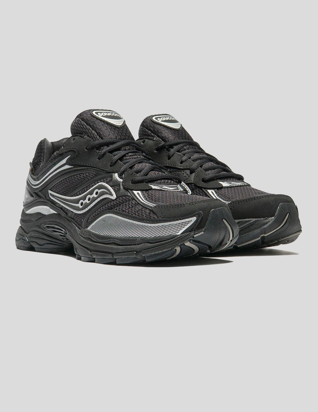 ZAPATILLAS SAUCONY PROGRID OMNI 9 GORETEX BLACK-SILVER
