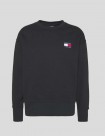 SUDADERA TOMMY JEANS TOMMY BADGE CREW BLACK